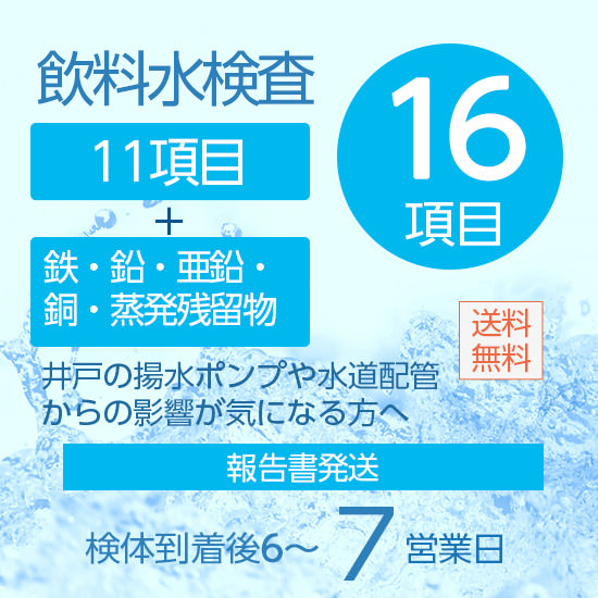 検査16項目セット